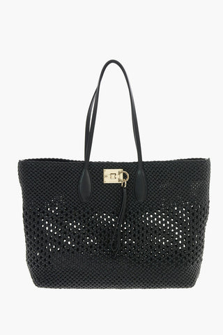 Borsa Tote THE STUDIO in pelle intrecciata