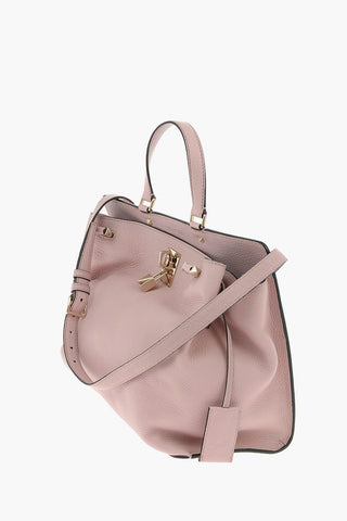 GARAVANI tumbled leather JOYLOCK Shoulder bag