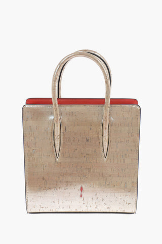 Leather PALOMA Tote Bag with removable shoulder strap