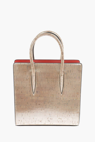 Leather PALOMA Tote Bag with removable shoulder strap