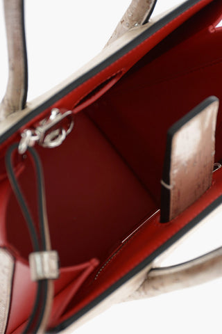 Leather PALOMA Tote Bag with removable shoulder strap