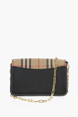 Camera Bag HAYES D RING in pelle Tartan
