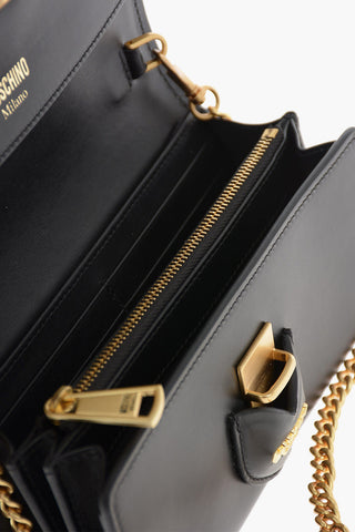 COUTURE! Portafoglio in Pelle con Catena