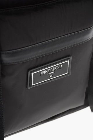 Fabric WIXON Backpack with leather trimmings