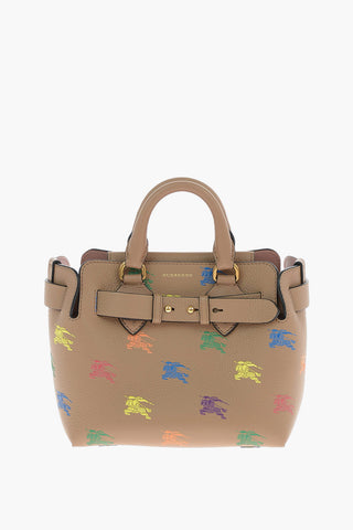HORSE RAINBOW Printed Leather BABY BELT Tote Bag