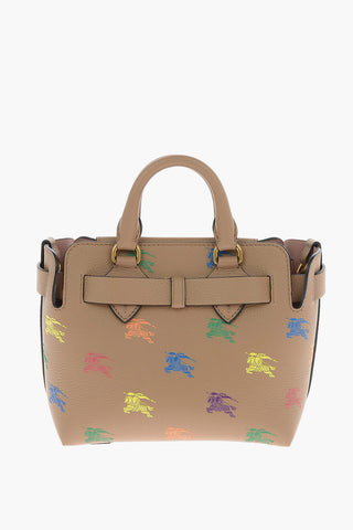 HORSE RAINBOW Printed Leather BABY BELT Tote Bag