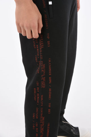ALEXANDER WANG Jogger pants with Logoed Side Band