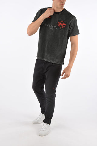 T-shirt openwork