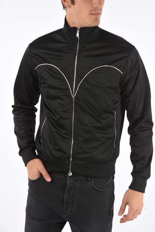 half zip mock-neck WESTERN sweatshirt