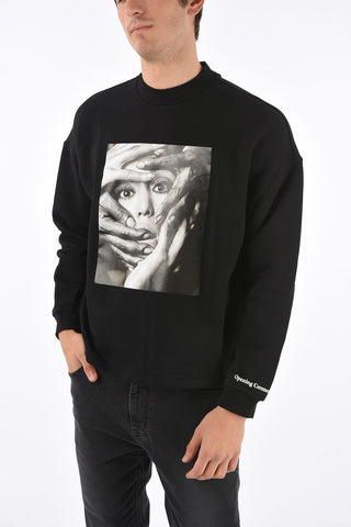 SHINOYAMA NUDE Printed crew-neck sweatshirt
