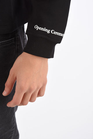 SHINOYAMA NUDE Printed crew-neck sweatshirt