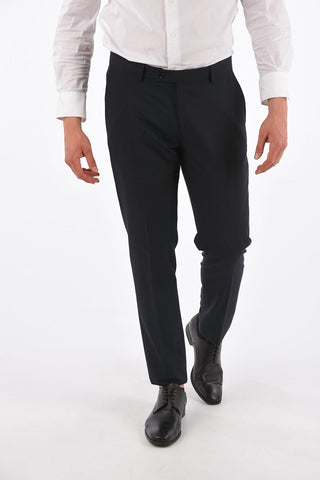 Regular Fit Notch Lapel Suit with Side Vents