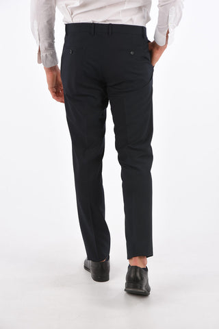 Regular Fit Notch Lapel Suit with Side Vents
