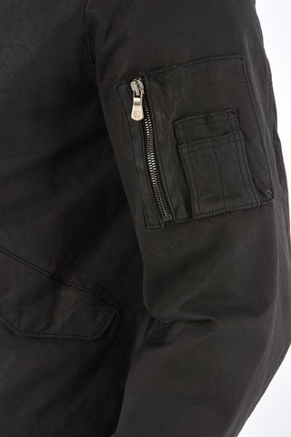 WLG leather bomber