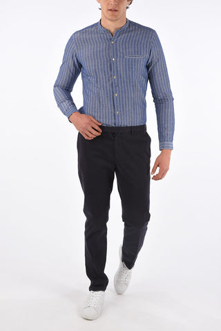 Mid-rise waist comfort fit chinos