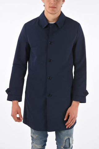 Waterproof Jetted Pocket LEMON Trench