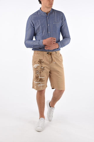 drawstring waist KEVIN bermuda shorts