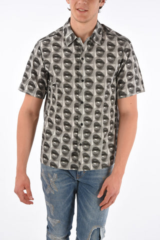 printed short sleeve shirt