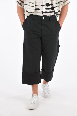 Wide Leg Cropped Jeans 28 Cm