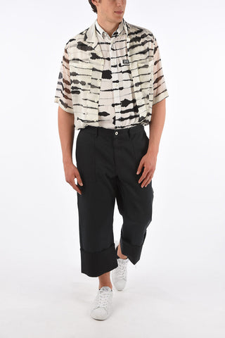 Wide Leg Cropped Jeans 28 Cm