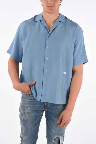 Asymmetrical Short Sleeve Shirt