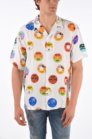 printed short sleeve shirt