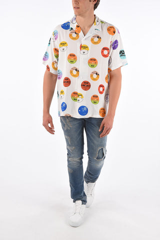 printed short sleeve shirt