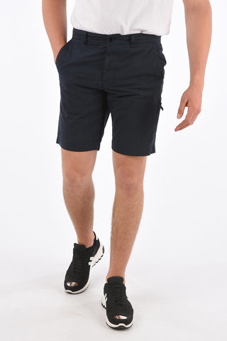 Cotton Mid-rise waist shorts