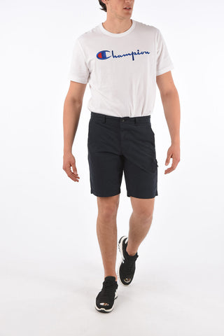 Cotton Mid-rise waist shorts
