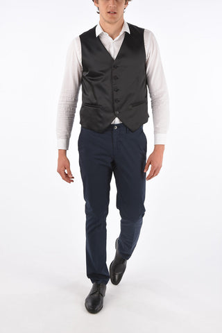Lined Jetted Pocket Waistcoat