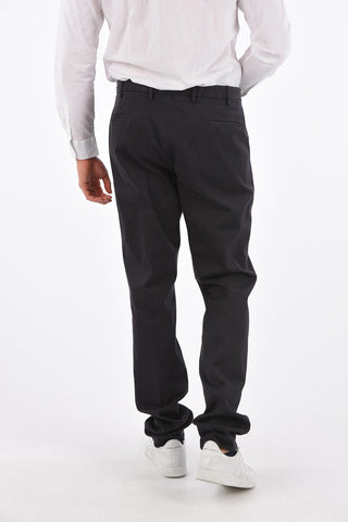 Mid-rise waist comfort fit pants