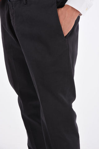 Mid-rise waist comfort fit pants