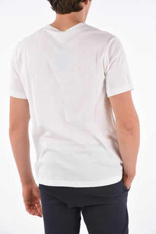 embroidered logo crew-neck t-shirt