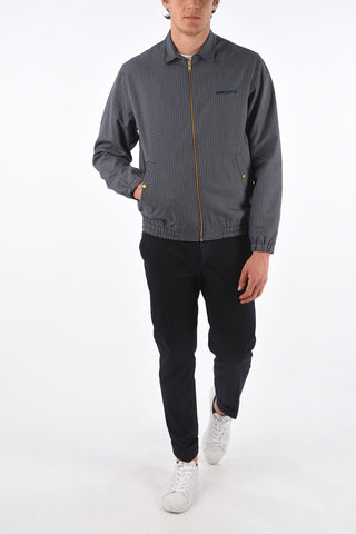 check full zip outerwear jacket
