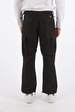 Mid-rise waist cargo pants