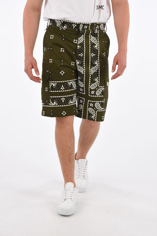 Bermuda Cargo Stampa Paisley