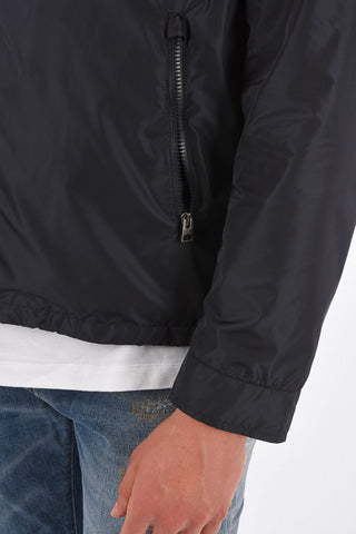 Regular Fit Jacket with Back Monogram Application