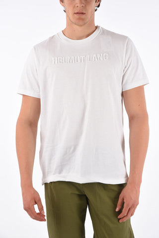 embroidered logo crew-neck t-shirt