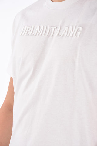 embroidered logo crew-neck t-shirt
