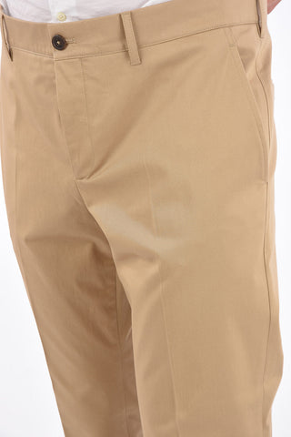 Mid-rise waist chinos