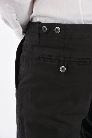 ID Cotton Stretch Chinos Pants with 1-Button