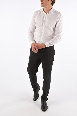 ID Cotton Stretch Chinos Pants with 1-Button
