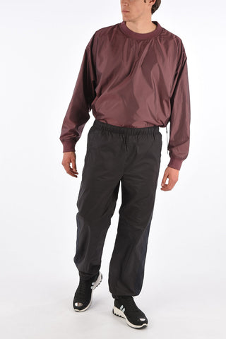 nylon drawstring waist pants
