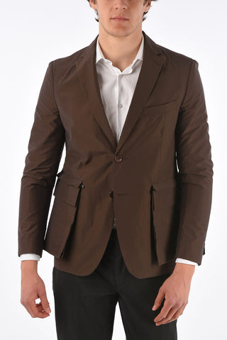 Utility Blazer with Removable Pockets