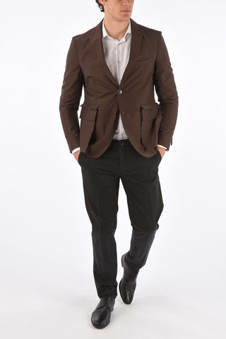 Utility Blazer with Removable Pockets