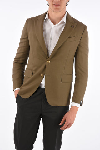 Half-Lined ANCONA Peak Lapel Blazer
