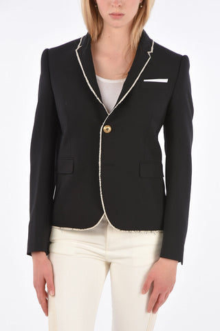2 Button Blazer with Flap Pocket