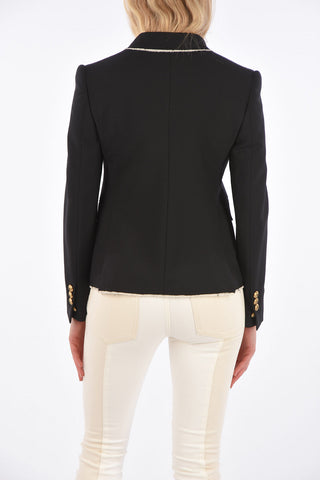 2 Button Blazer with Flap Pocket