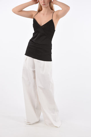 Sleeveless HEAVY Top with Lace Details
