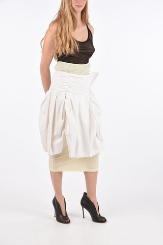 velvet Pleated skirt